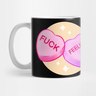 F Feelings Mug